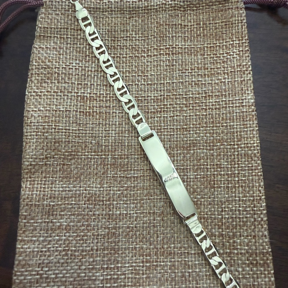 Cuban Link ID Bracelet (Gold tone)